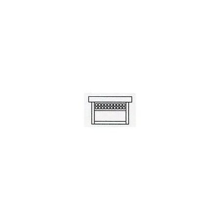 Arroyo Craftsman 8" glasgow flush ceiling mount GCM-8CR-BK
